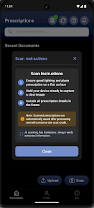 AI Prescription Saathi Scan Instructions